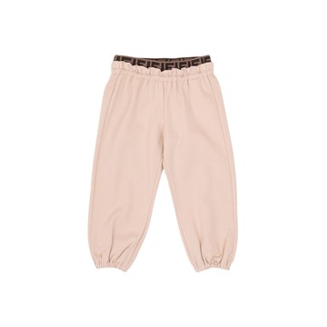 FENDI Kids 嬰幼兒 FF logo 縮口褲