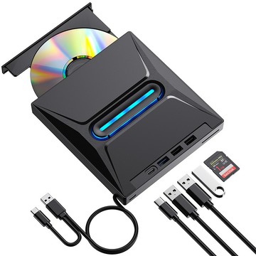 USB3.0 外置光碟機移動DVD刻錄機 外接電腦筆記本刻錄光碟機 可燒錄CD DVD播放器 外接光碟機