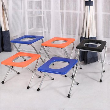 防滑老年人坐便椅坐便凳蹲坑坐便器移動馬桶便座廁所椅可折疊 名創家居館DF