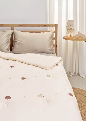 52weeks x 青鳥家居 好好睡奶蓋被．印花款．無貨到付款