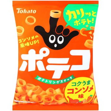 Tohato東鳩 手指圈圈餅-雞汁風味 (60g)