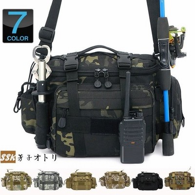 ショルダーバッグ ウエストバッグ 釣り バッグ 3way 防水 フィッシングバック 迷彩柄 大容量 多機能 バッグ カバン かばん 通販 Lineポイント最大get Lineショッピング
