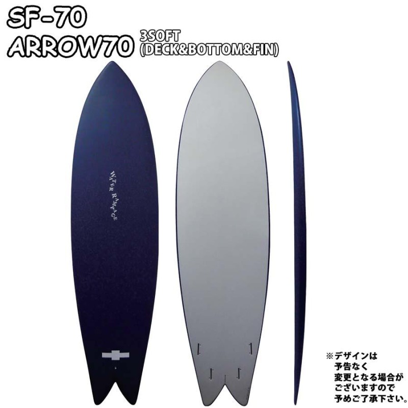 22 ウォーターランページ WATER RAMPAGE ARROW70 アロー70 3SOFT ...