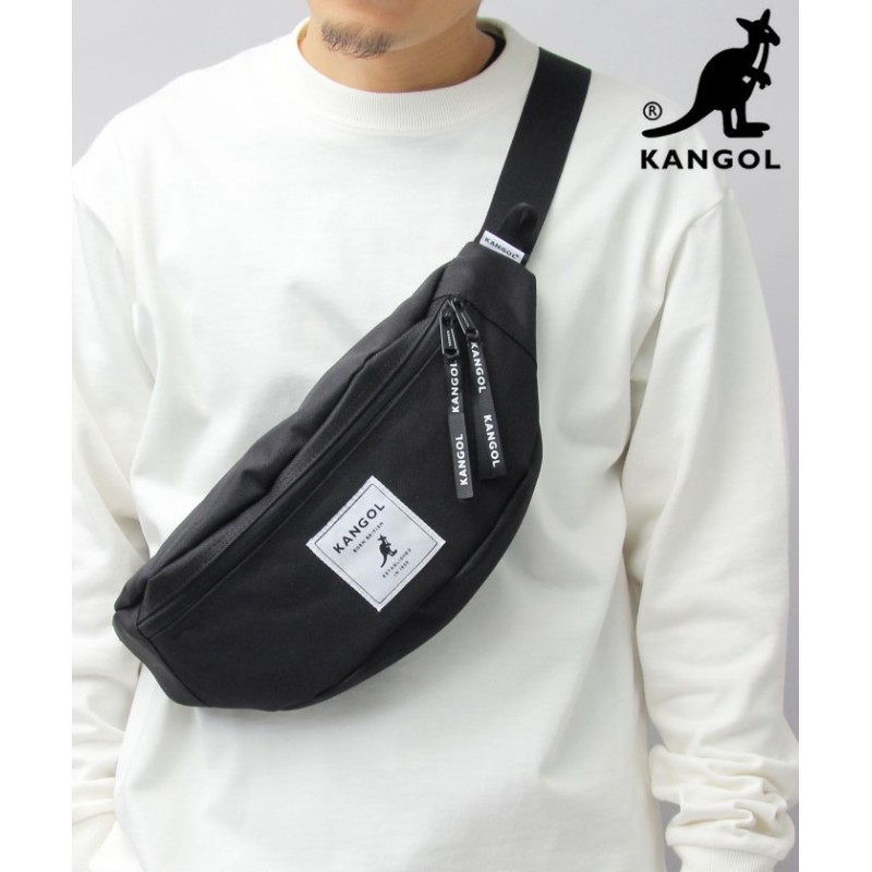 KANGOL ウエストポーチ ミニ ボディバッグ✨ カンゴール イエロー - バッグ