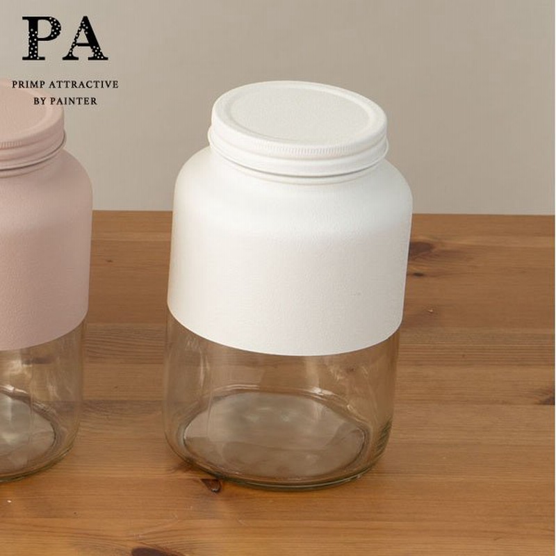 Pa ボトル型キャニスター L 1500ml White 白 ホワイト 湯せん不可 見せる収納 コーヒー豆 紅茶 グラノーラ 調味料 おうち時間 ピーエー 双葉塗装 通販 Lineポイント最大get Lineショッピング