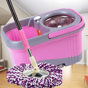 工廠現貨出 特價 免運 開立發票 拖把 懶人拖把 家用拖把 拖把套組 5個頭加大桶好神拖雙驅動旋轉拖把手壓拖把桶墩布地拖拖布免手洗特惠/快速出貨 M1101