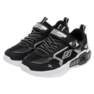 SKECHERS 男童鞋 男童系列 燈鞋 運動鞋 LIGHT STORM 3.0 - 400151LBKSL