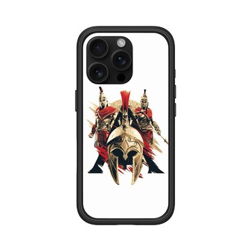 iPhone 16 Pro Mod NX 黑 - Assassin's Creed - Alexios & Kassandra