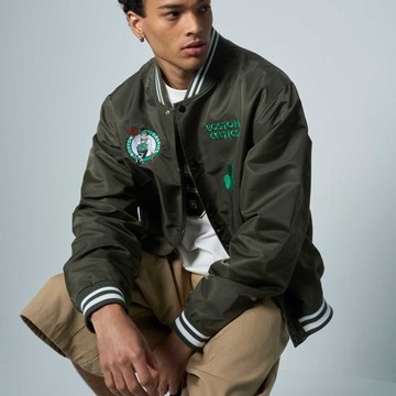 NBA 球隊 緞面 棒球外套 塞爾提克隊 3555144072