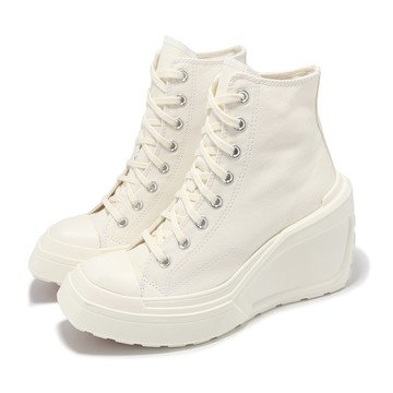 [ACS] Converse 休閒鞋 Chuck 70 De Luxe Wedge HI 女鞋 米白 厚底 高跟 1970 帆布鞋 A06479C