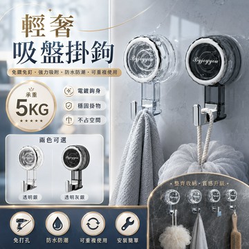 【快速出貨🔥】強力吸盤掛鉤 浴室無痕掛鉤 旋轉吸盤掛鉤 真空吸盤掛鉤 臥室掛鉤 浴室掛鉤 免打孔掛鉤 門後掛鉤