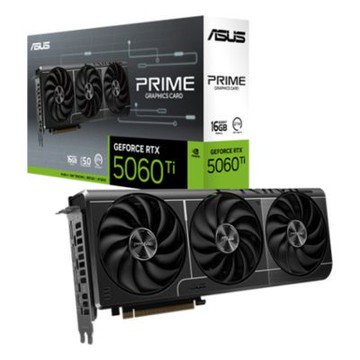 華碩 PRIME-RTX5060TI-16G (std:2602MHz/三風扇/註冊五年保/長30.4cm)