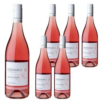 Edenvale 粉紅莫斯卡托 養生葡萄飲  750ml  6瓶