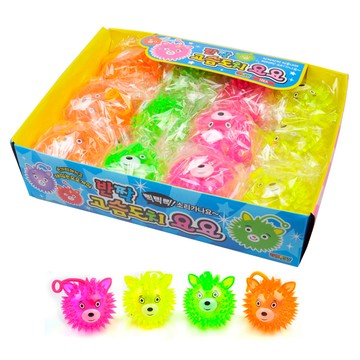 閃光刺蝟悠悠球  1組  顏色隨機