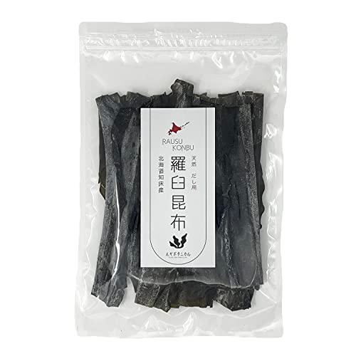 北海道 知床 羅臼だし用昆布 100g 羅臼昆布 昆布水 昆布だし 無添加 切り落とし