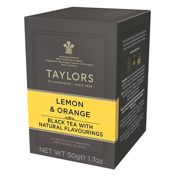 TAYLORS 泰勒茶 檸檬香橘風味茶  2.5g  20包  1盒