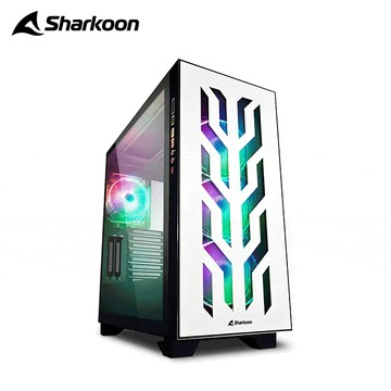 Sharkoon 德國旋剛 CA300T 電腦機殼(白色)