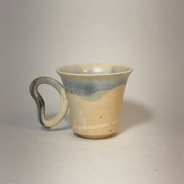 藍黃釉馬克杯