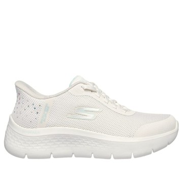 Skechers Go Walk Flex [125502NAT] 女 健走 步行鞋 舒適 透氣 瞬穿 米 水藍