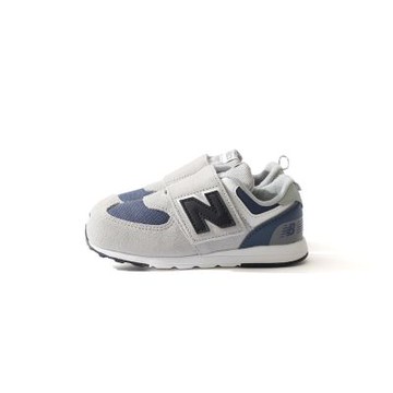 New Balance 574 童鞋 小童 灰色 魔鬼氈 緩衝 透氣 復古 運動 休閒鞋 I5744OW