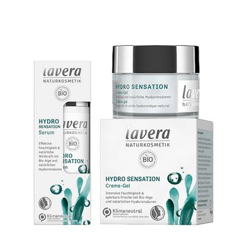 【心心哈德】德國 Lavera 海藻保濕面霜 50ml 海藻保濕精華液 30ml｜全場下殺★滿額再享折扣