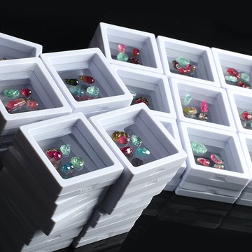 親寶水晶代兄清廠老料西瓜藍紅碧璽吊墜（一盒打包價不單賣）