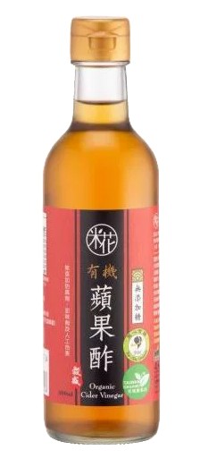 穀盛 米花有機蘋果酢300ml