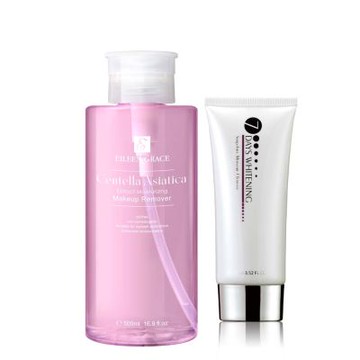 妍霓絲積雪草彈潤卸妝水500MLX1+胺基酸洗顏蜜100mlX1