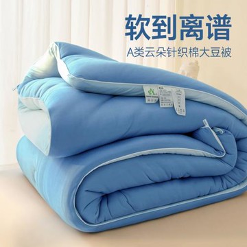 四季通用大豆纖維被子冬被加厚保暖棉被芯春秋單人夏涼空調被秋冬