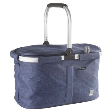 ibili Dalvik保冷折疊野餐提籃 27L  丹寧藍  1個  44.5 x 25 x 24cm