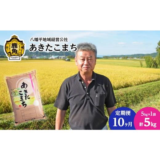 ふるさと納税 秋田県 鹿角市 令和5年産 あきたこまち 白米 5kg × 10ヶ月連続発送●2023年11月中旬発送開始　新米 米 秋田県…