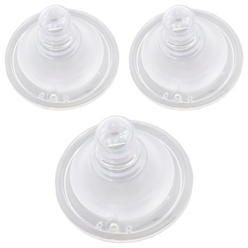 bab 培寶 玩想像系列 超柔軟奶嘴 寬口徑  M  3個