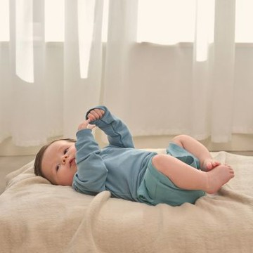 Brands4kids 素面藍綠色短褲_Enfant系列