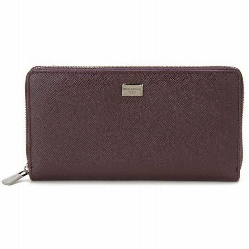 ドルガバ　DOLCE&GABBANA ジップアラウンドウォレット 小財布小銭入れ DOLCE&GABBANA ドルチェ＆ガッバーナ ジップアラウンド