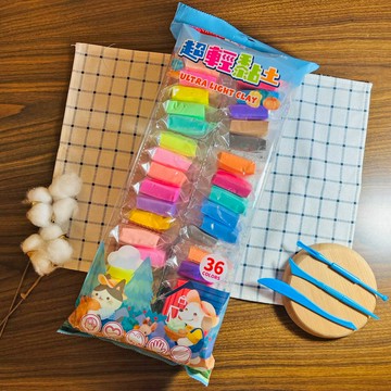 筆樂 F8334-36 超輕黏土 (袋裝) (36色)【APP滿額下單10%點數(單一帳號最高5000點)】1/31止