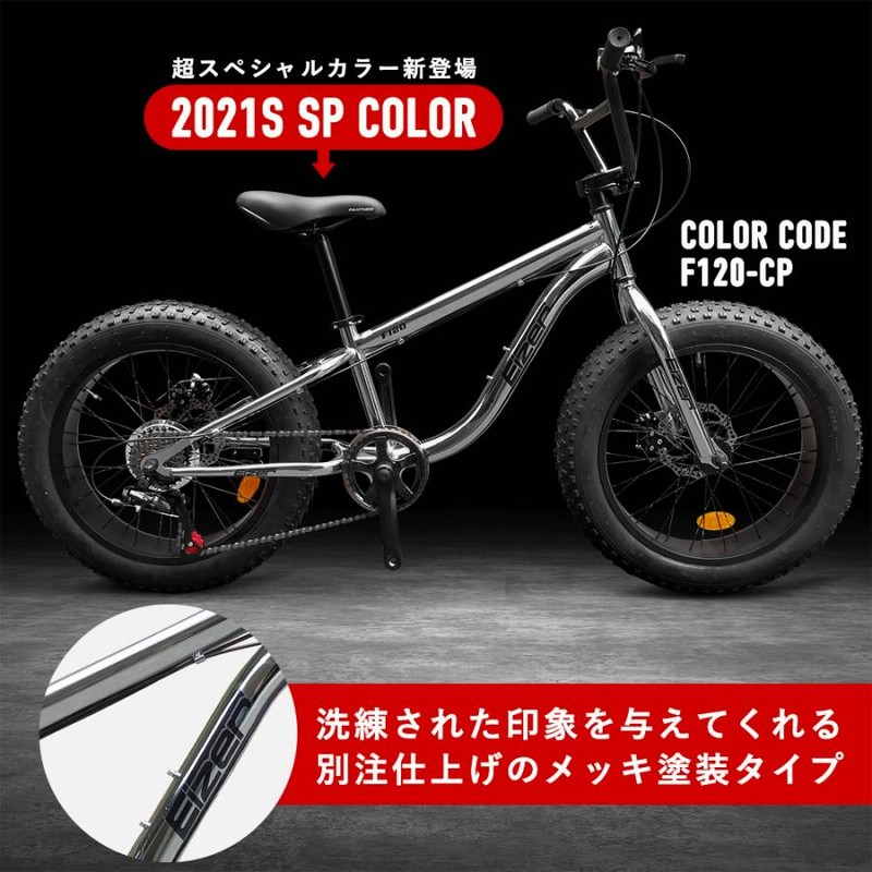 改造ファットバイク 自転車 タイヤ極太 - 自転車本体