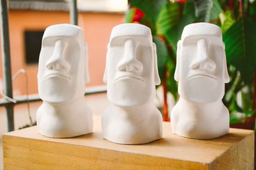 復活島摩艾Moai擴香石/三件組