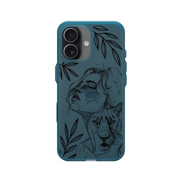 iPhone 17 Clear (相機按鈕) 夜幕藍 - MYMY REVERZ TATTOO - BANDIA