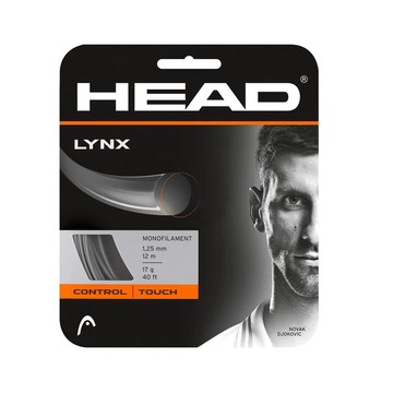 【曼森體育】全新 HEAD 網球線 Lynx 硬線 碳灰色