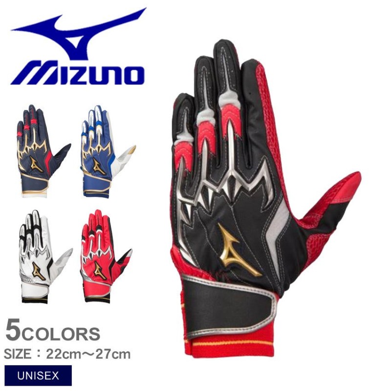 ゆうパケット可） ミズノ バッティング手袋 メンズ レディース ユニセックス シリコンパワーアークLI 両手用 MIZUNO 1EJEA200 ブラック  黒 白 野球 通販 LINEポイント最大0.5%GET | LINEショッピング