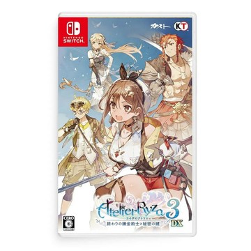 NS2｜NS 遊戲 NS Switch 萊莎的鍊金工房3 終結之鍊金術士與秘密鑰匙 DX 中日文版