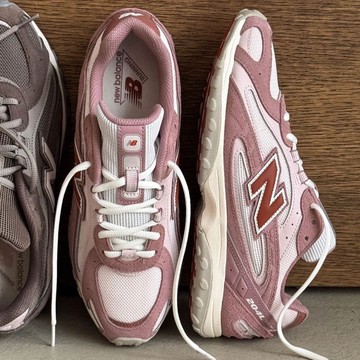 NEW BALANCE 休閒鞋 NB 204L 粉梅紅 麂皮 復古 女 U204L7AM