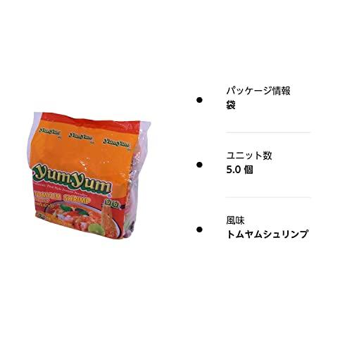 ヤムヤム　インスタントヌードル　トムヤムシュリンプ　５Ｐ