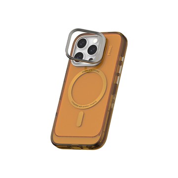 PRIIÖ iPhone16 Pro case Echo系列透明手機殼 暖棕 Brown