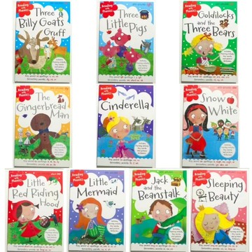 【查德書境】經典童話故事自然拼讀 Reading with Phonics Fairy Tale Collection