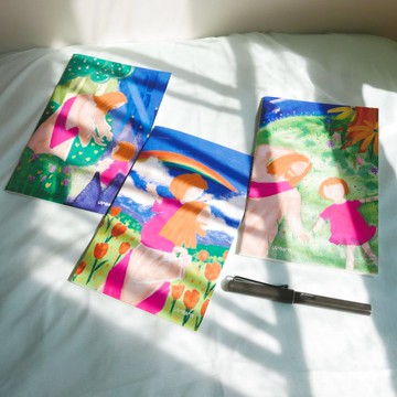 【耶穌與你 - 詩篇23篇】 記事簿/手帳/筆記本套裝