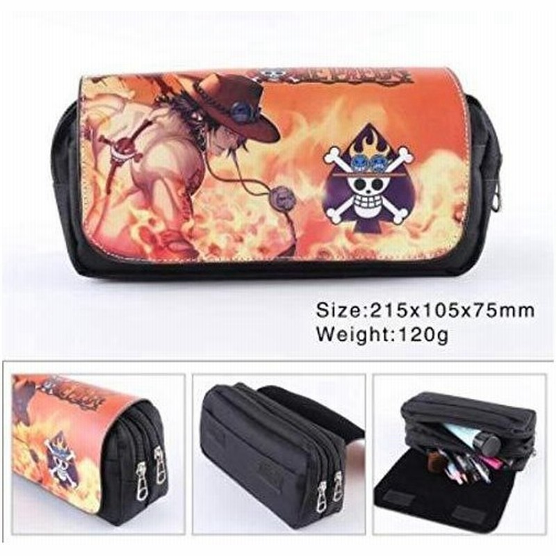 ワンピース エース ポートガスdエース Onepiece 筆箱 鉛筆ケース 鉛筆 大容量 通販 Lineポイント最大0 5 Get Lineショッピング