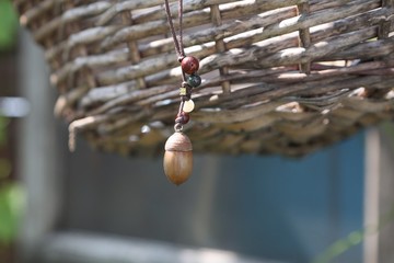 驀然《項鍊系列》青剛櫟(一起龍貓豆豆龍吧)