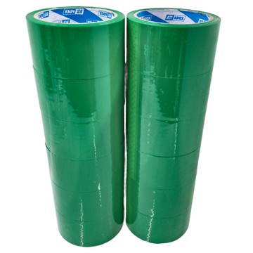 AT APEX 艾沛克 彩色封箱膠帶 綠色 48mm*50y*0.048  2個