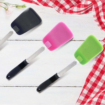 好好握彈性矽膠鍋鏟- 巴西里/黑芝麻/野莓 黑芝麻